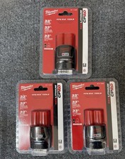 3 GENUINE Milwaukee M12 Red Lithium CP2.0 2.0Ah Battery 48-11-2420