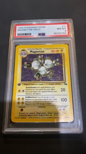 Magneton (1st Edition) graded PSA 8 for sale on eBay