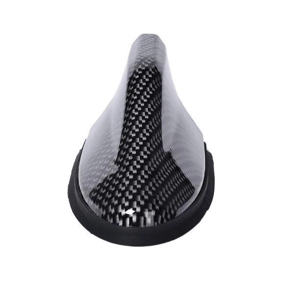 Strong Signal Black Carbon Fiber Car Off-Road Shark Fin Antenna Aerial AM FM - Image 3 of 4