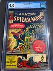 Amazing Spider-Man 9 1964 Marvel Comics CGC VG 4.0 1st App Electro Aunt May