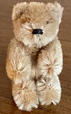 Rare Schuco 1930's Miniature Tiny Piccolo Bear mohair Caramel 2” Cute!