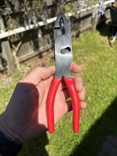 Snap-on 8 High Leverage Pliers Hl138acp Pre-owned