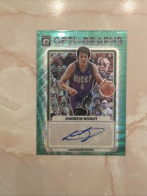 2022-23 Panini Donruss Optic - Opti-Graphs Andrew Bogut #OG-ABG Green Wave 