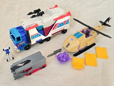 Transformers G1 Micromasters Battlefield Headquarters Skyhopper Overload LOT