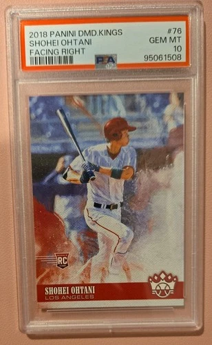 2018 Panini Diamond Kings - Shohei Ohtani #76 Facing Right (RC) PSA 10