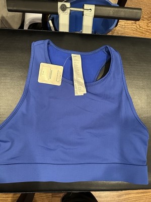 Fabletics Trinity High Impact Sports Bra Blue XXL NWOT