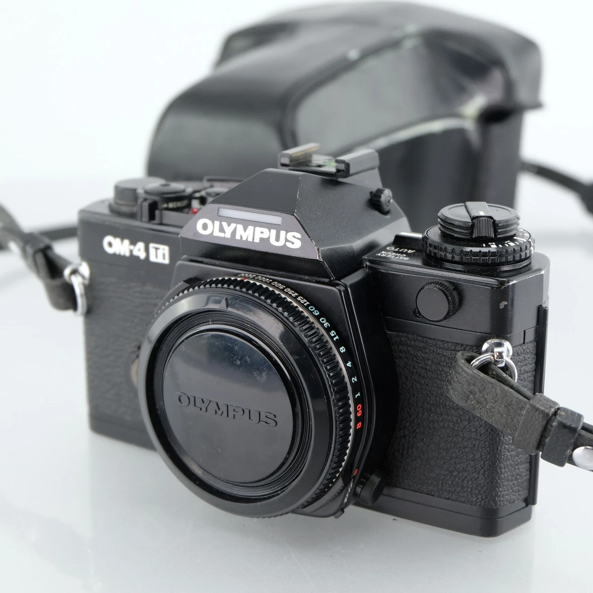 Appareil Photo Olympus OM-4 Ti – 35mm, Testé, Tout Fonctionne (Champagne)