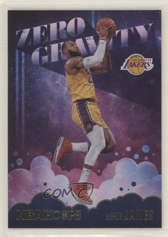 2020-21 Panini NBA Hoops Zero Gravity Holo LeBron James #10 5l1