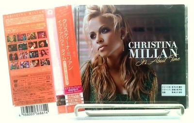 It's About Time [CD+DVD/OBI] Christina Milian/First Limited Edition[Bonus Track]