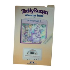 1985 The Wooly What's-It Teddy Ruxpin Adventure Series Tape  Book WOW