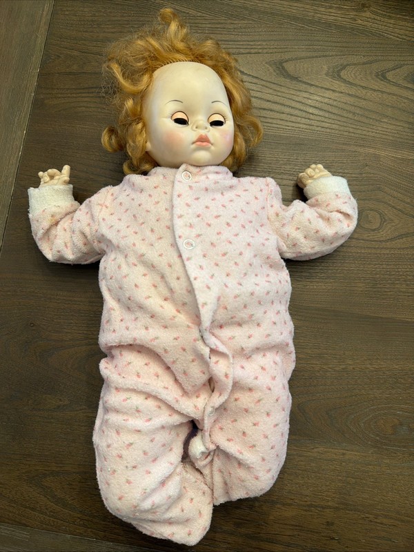 This type of soft-bodied baby doll  1977, Effanbee and Madame Alexander.