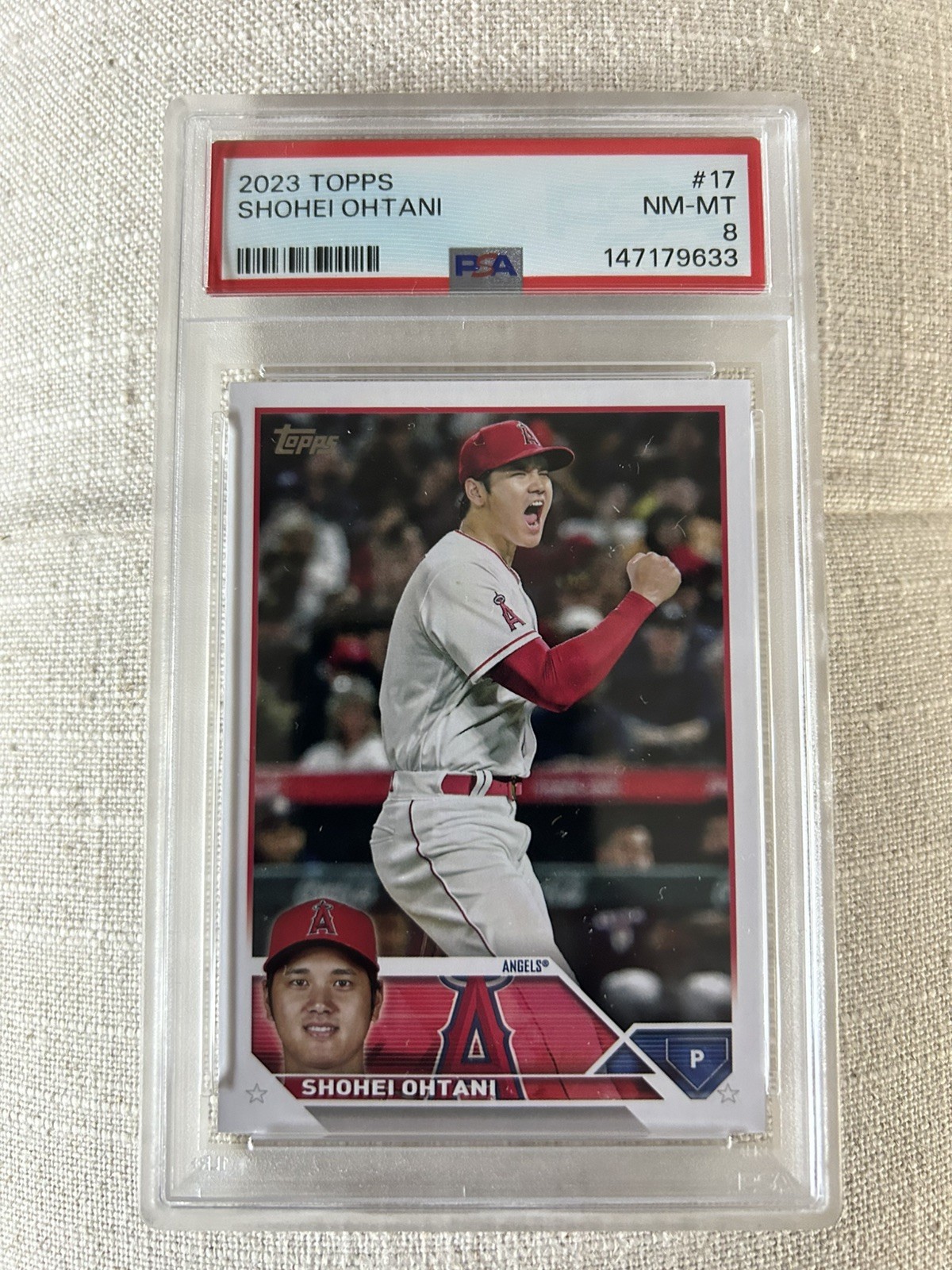 Topps Shohei Ohtani front