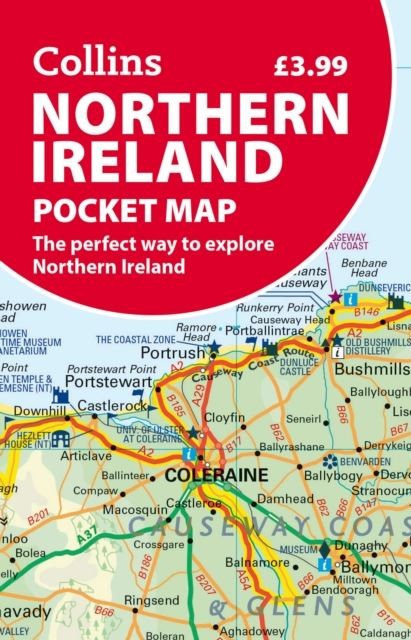 Northern Ireland Pocket Map by Collins Maps Sheet map, folded