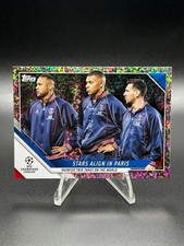2022 Topps - MESSI, NEYMAR, MBAPPE Champions League Stars Align in Paris #62
