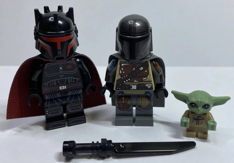 Lego Star Wars UCS Din Djarin Moff Gideon Grogu Darksaber Lote (Leer Descripción) Foto 2 de 4