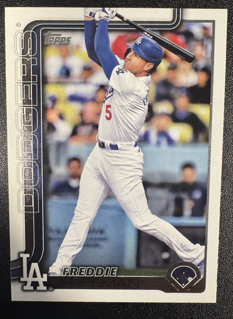 2025 Topps Series 1 Freddie Freeman #239 Los Angeles Dodgers Baseball Card