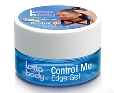 Lottabody Coconut Shea Oil Control Me Edge Gel, 2.25 Oz.