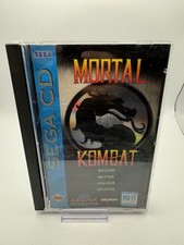 Mortal Kombat (Sega Genesis CD, 1993) CIB Instruction Manual Booklet & Case Art