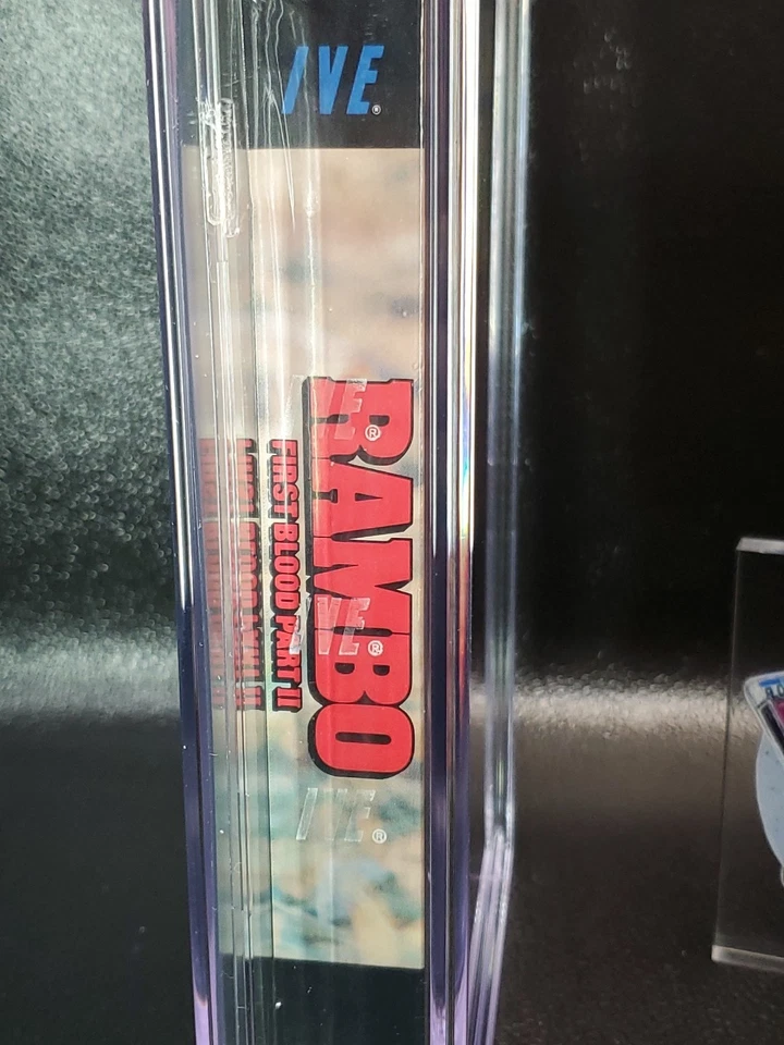 Rambo Frist Blood Part 2 (VHS 1988) IVE, CGC Graded (9.8-A++) RARE!!! - Image 4 of 4