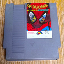 LJN Spider-Man: Return of the Sinister Six Nintendo NES NTSC-U/C Game