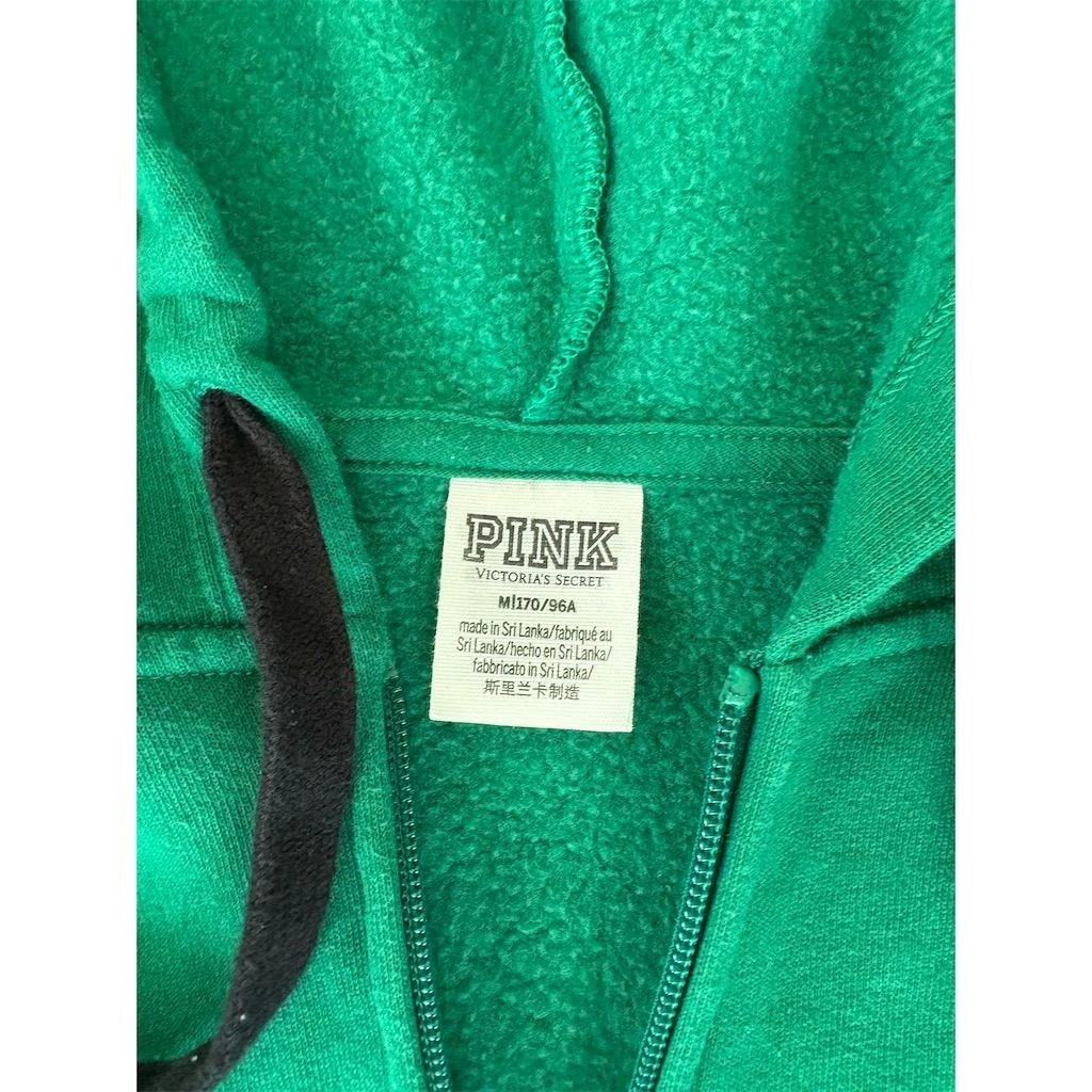 UNDERCOVER Giacca con cappuccio e zip intera Victoria's Secret ROSA donna M verde