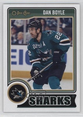 2014-15 O-Pee-Chee Dan Boyle #376 0a4