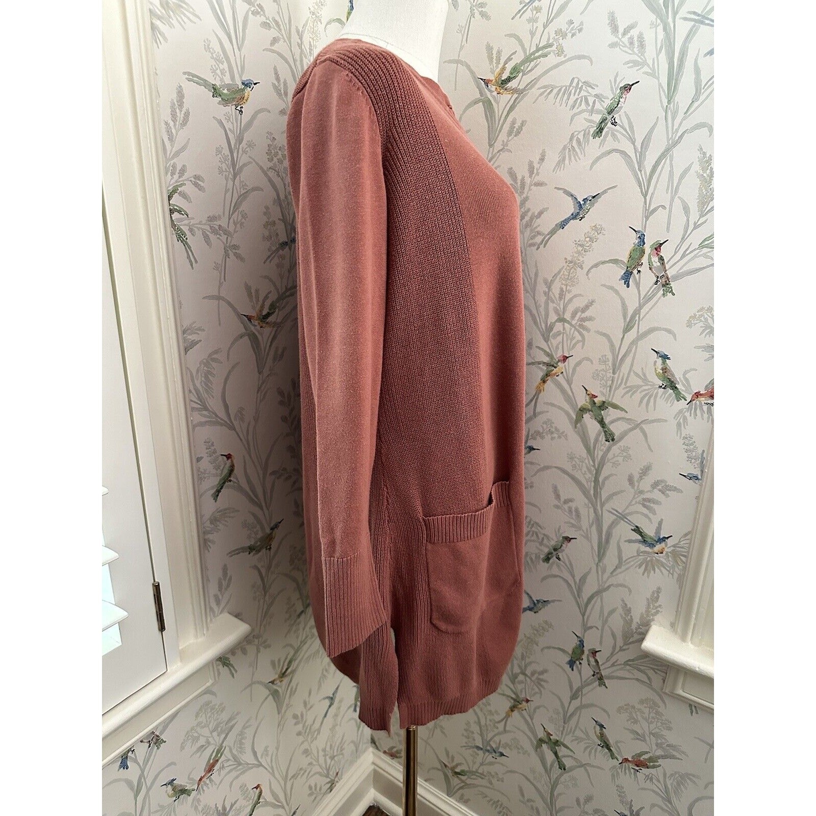 Isaac Mizrahi Live! Long Button Front Cardigan Sw… - image 2