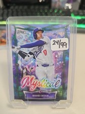 2025 Topps Update Series - Shohei Ohtani - Mystical - Green SN 24/99 - Dodgers