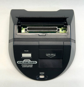 Sega Genesis Power Base Converter Model #1620 Play Master System Games TESTED