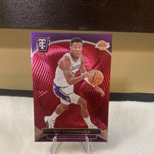 Panini Totally Certified Red Mirror Rui Hachimura #109 Lakers Basketball Card