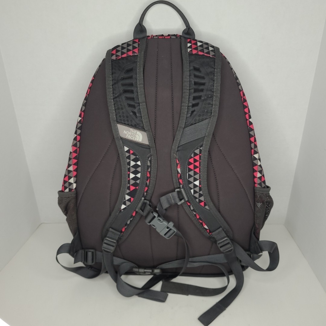 The North Face Jester Backpack White Pink Grey Black Triangles Pre-Owned  thumbnail 2