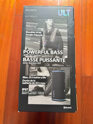 Sony ULT FIELD 5 Wireless Portable Speaker Black SRS-ULT50/B | eBay