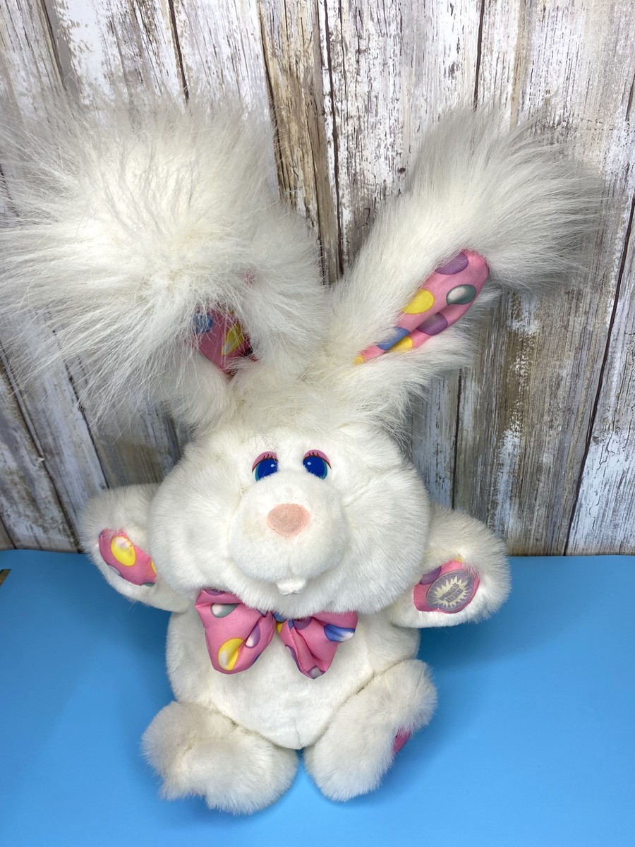 Vintage 1993 DanDee Tickle Wiggle Giggle Plush Easter Bunny Rabbit