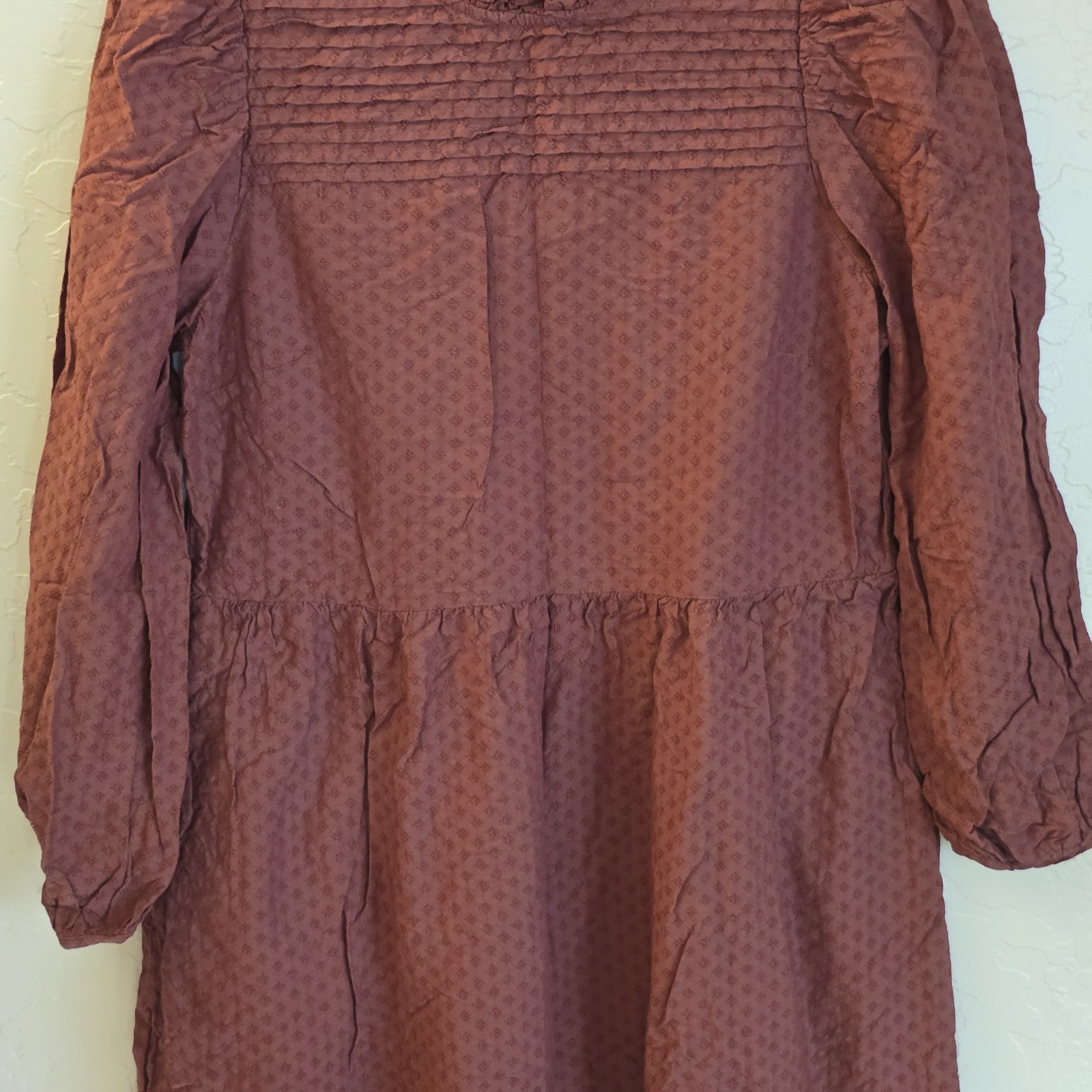 Universal Thread cranberry cottage core prairie M… - image 12