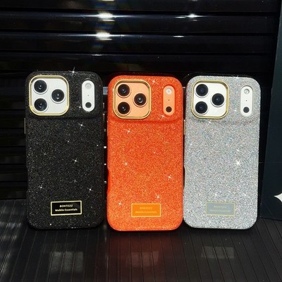 Glitzer Handyhülle für iPhone 16 Pro Max /17 Pro/ 17 Pro Max Case Cover Hülle