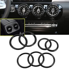 Für Mercedes GLA H247 Luftauslass Ring Schwarz Zubehör Für Mercedes GLA H247 Luftauslass Ring Schwarz Zubehör
