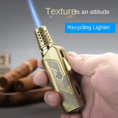 Metal Aufblasbare Sturmfeuerzeug Zigarrenfeuerzeuge Gefertigt Inflatable Lighter