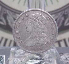 1835 Capped BUST Silver Quarter 25c #EC3 East Coast Coin & Collectables, Inc.