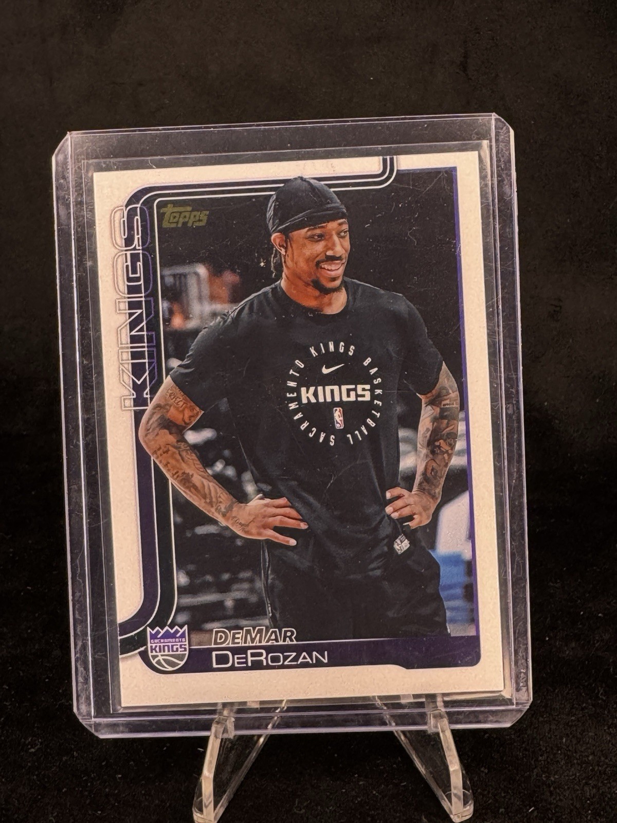 2025-26 Topps NBA Flagship DeMar DeRozan Golden Mirror Image Variation SSP #162