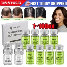 8-80Pcs MICRONEEDLE Hair Regrowth System, Advanced Hair Treatment Ginseng Serum