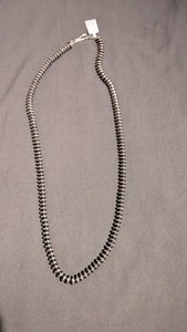 S.S. Handmade Navajo Saucer Pearl 25in 7mm
