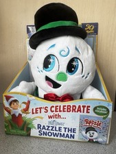 New Elf on Shelf Razzle the Snowman Plush  Book Santaverse Christmas 2025