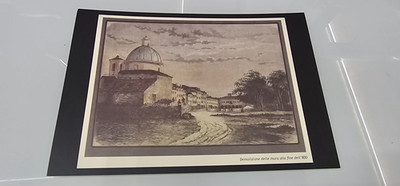 Postcard demolizione delle mura alla fine dell 800