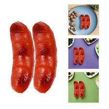 4 Pcs Artificial Food for Display Realistic Props Fake Fast Decoration