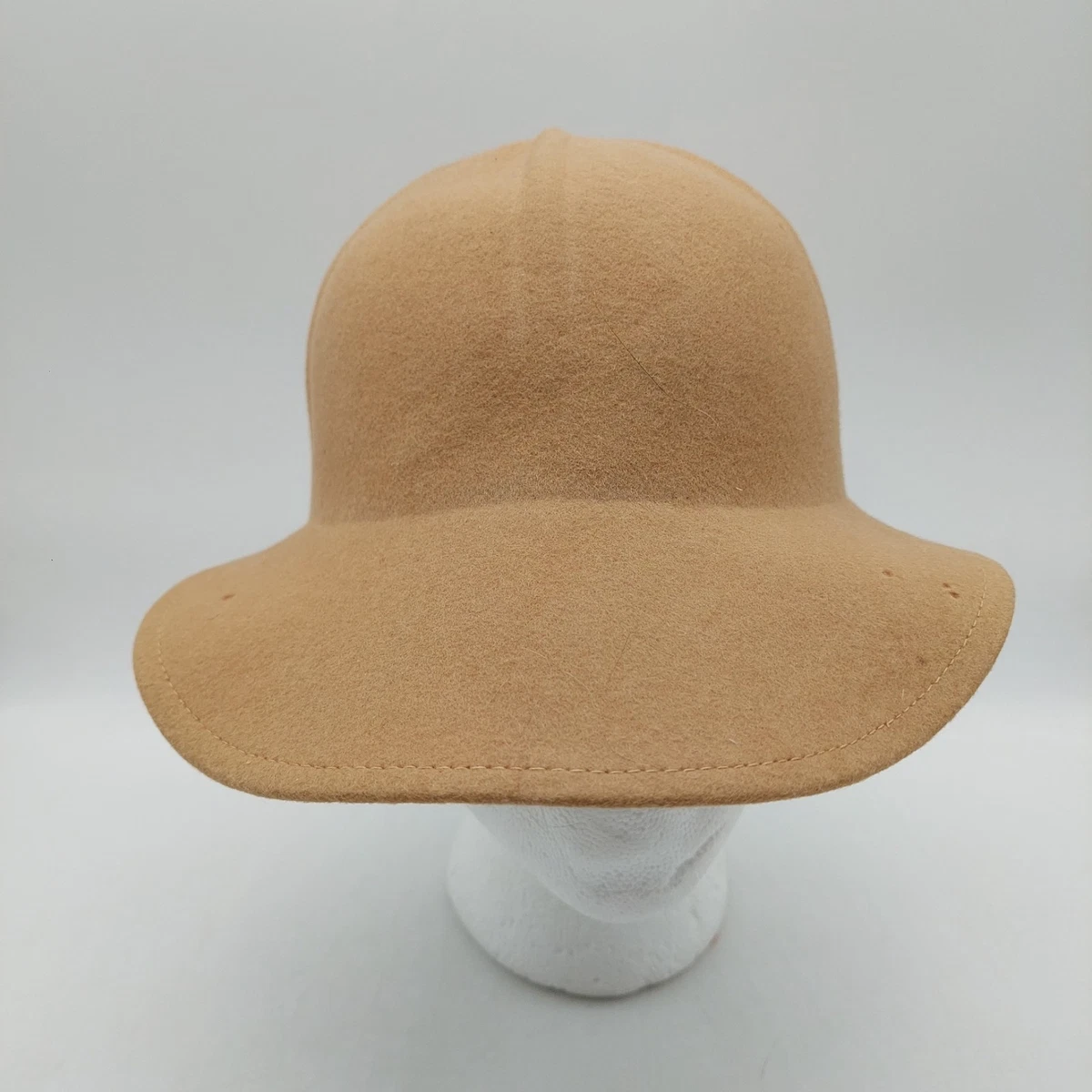 Haverhill Bradford Corp Vintage Wool Hat Women\'s Made In USA 50s 60s Vintage Haverhill Bradford Corp Feather Hat, Union Made  main image 3