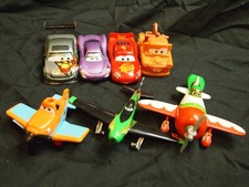 Disney Cars and Planes Diecast Metal Lot 7 pcs