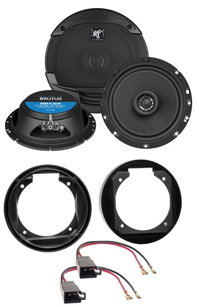 Hifonics 180Watt 16,5Cm 2-Wege Lautsprecher FüR Chevrolet Matiz 98-10 FronttüR A-image