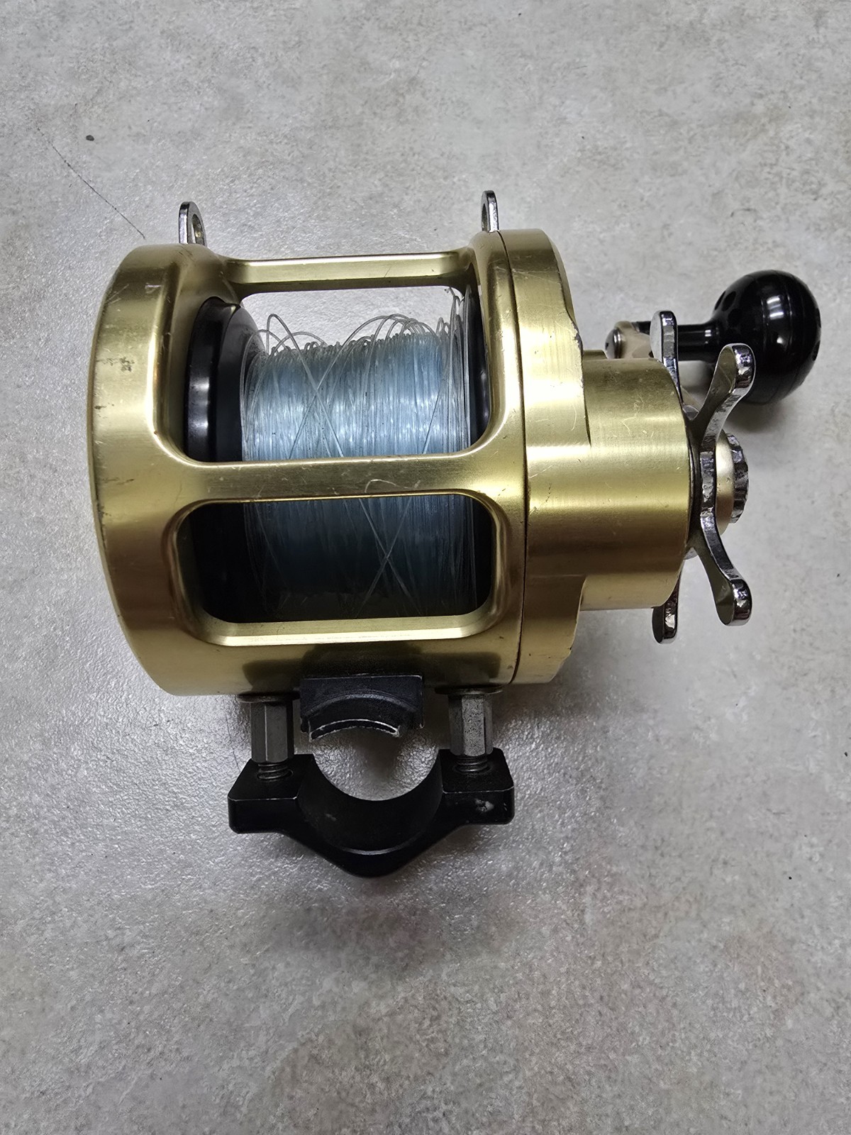 VERY RARE LEE-PRO KC 4/0 NARROW "YELLOWTAIL SPECIAL" FISHING