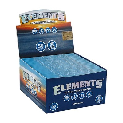 ELEMENTS Ultra Thin King Size Blättchen 50x 33 Papers