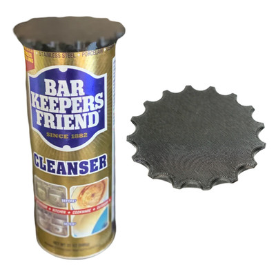 Powder Cleaner Lid (COMET lid, AJAX lid, Bar Keeper's Friend lid, BON AMI lid)